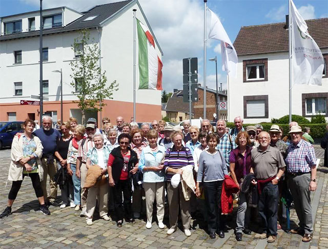 Bescuher der Landesgartenschau in Zülpich