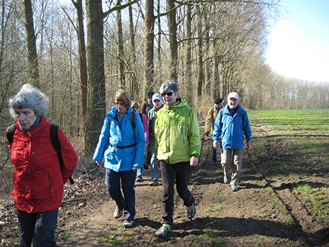 Wandern auf dem Kölnpfad